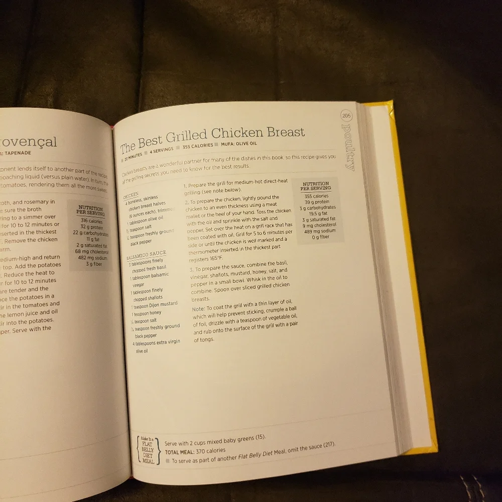 Flat Belly Deit Cook Book Hardcover by‎ Prevention.